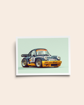 'RSK Refinement' - Art Print - 7" X 5"